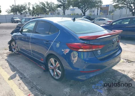 2018 Hyundai Elantra Value Edition from USA, damaged, VIN KMHD84LF7JU595565